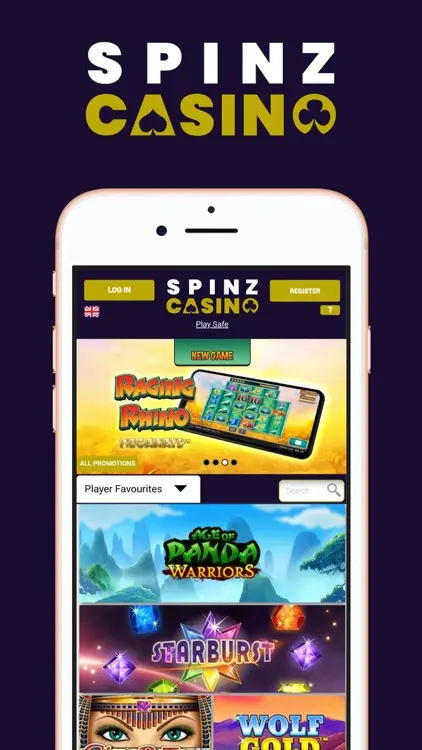 Mobile app spinz casino